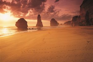 australien victoria twelve apostles sunset