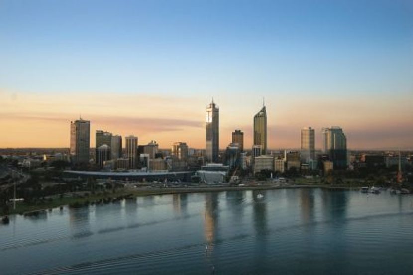 australien westaustralien perth aerial view of perth city450x300