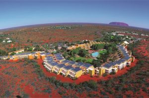 Australien/Reise zum Film/Ayers Rock Resort/Desert Garden Hotel