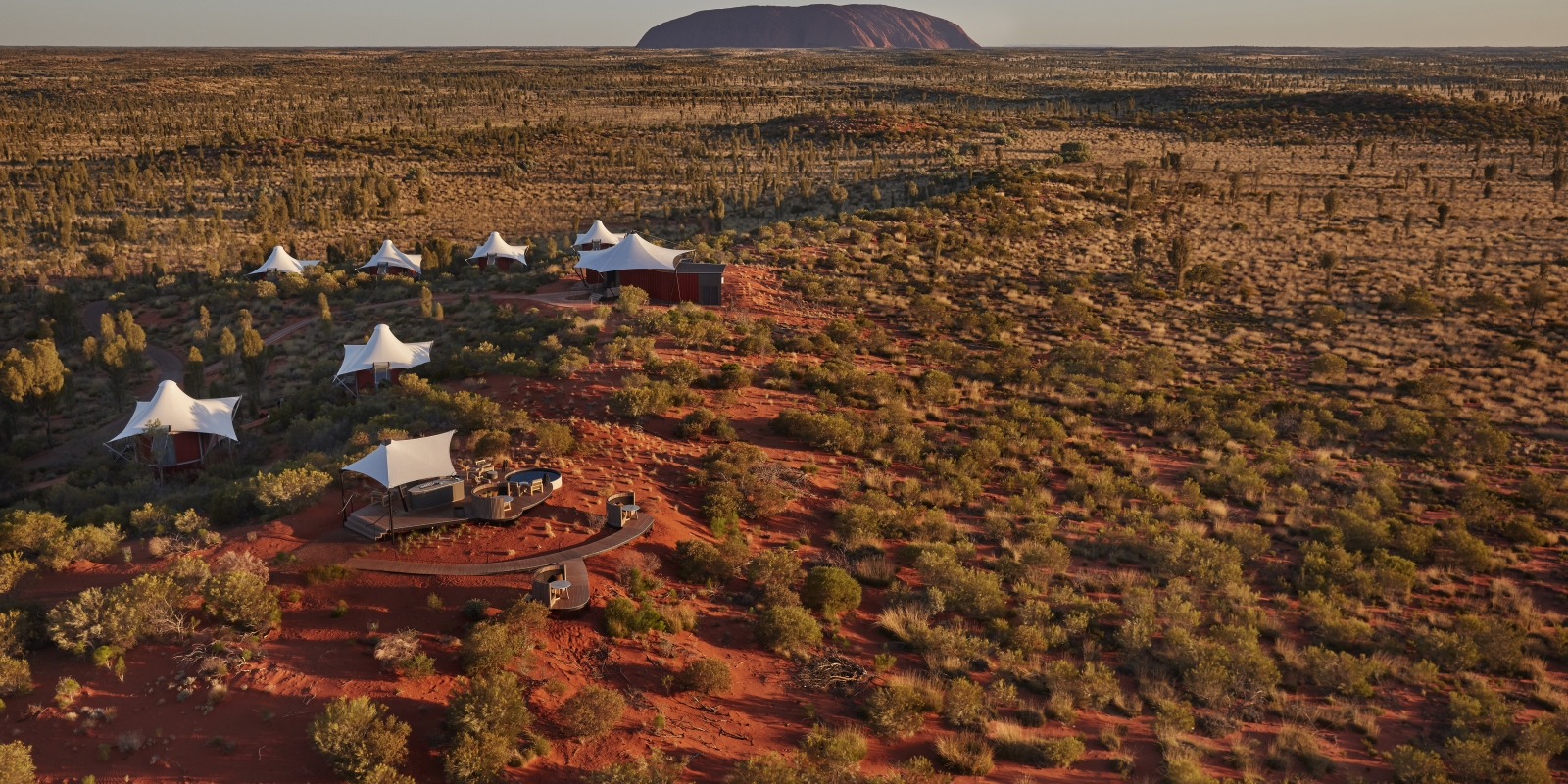 ATR1 _ Australia Tours – Longitude-131 Ayers-Rock-Uluru_Dune-Top-Aerial