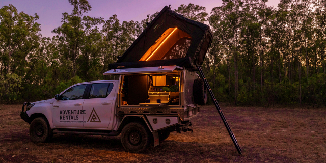 Australia Tours – Adventure Rentals – LED Light Option NO Bugs