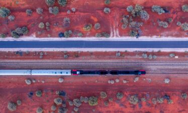 The Ghan von Darwin nach Adelaide