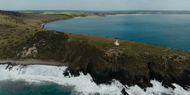 Australia Tours – Australien – Kangaroo Island – CABN Cape St Albans, KI – lighthouse