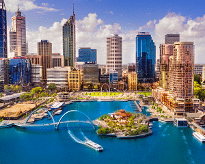 Australia Tours – Westaustralien – Elizabeth Quay, Perth – copyright Tourism Western Australia – 117692-56