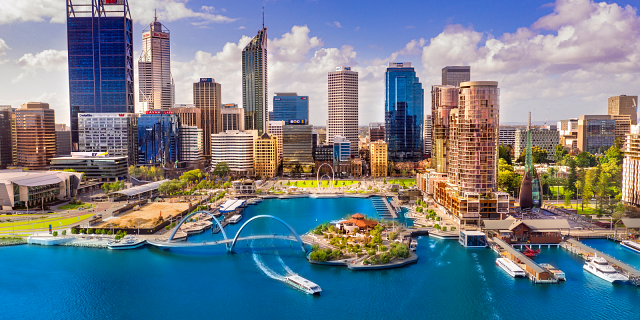 Australia Tours – © Tourism Western Australia – Perth Skyline – 117692-56