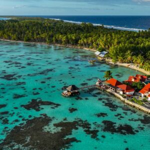 fakarava, vue lagon,  lagoon view