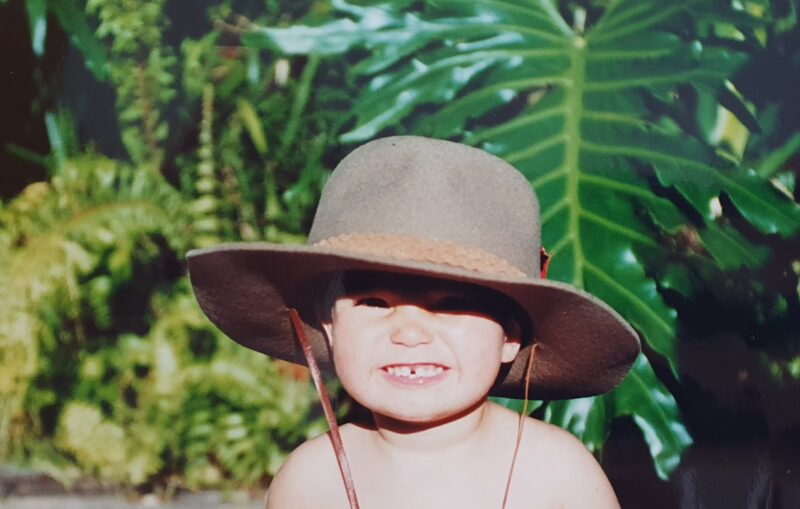 Mit 1.5 Jahren auf meiner ersten Australienreise