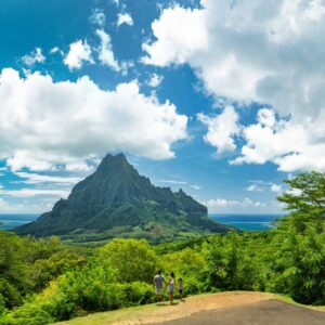 baie de opunohu, belvedere
